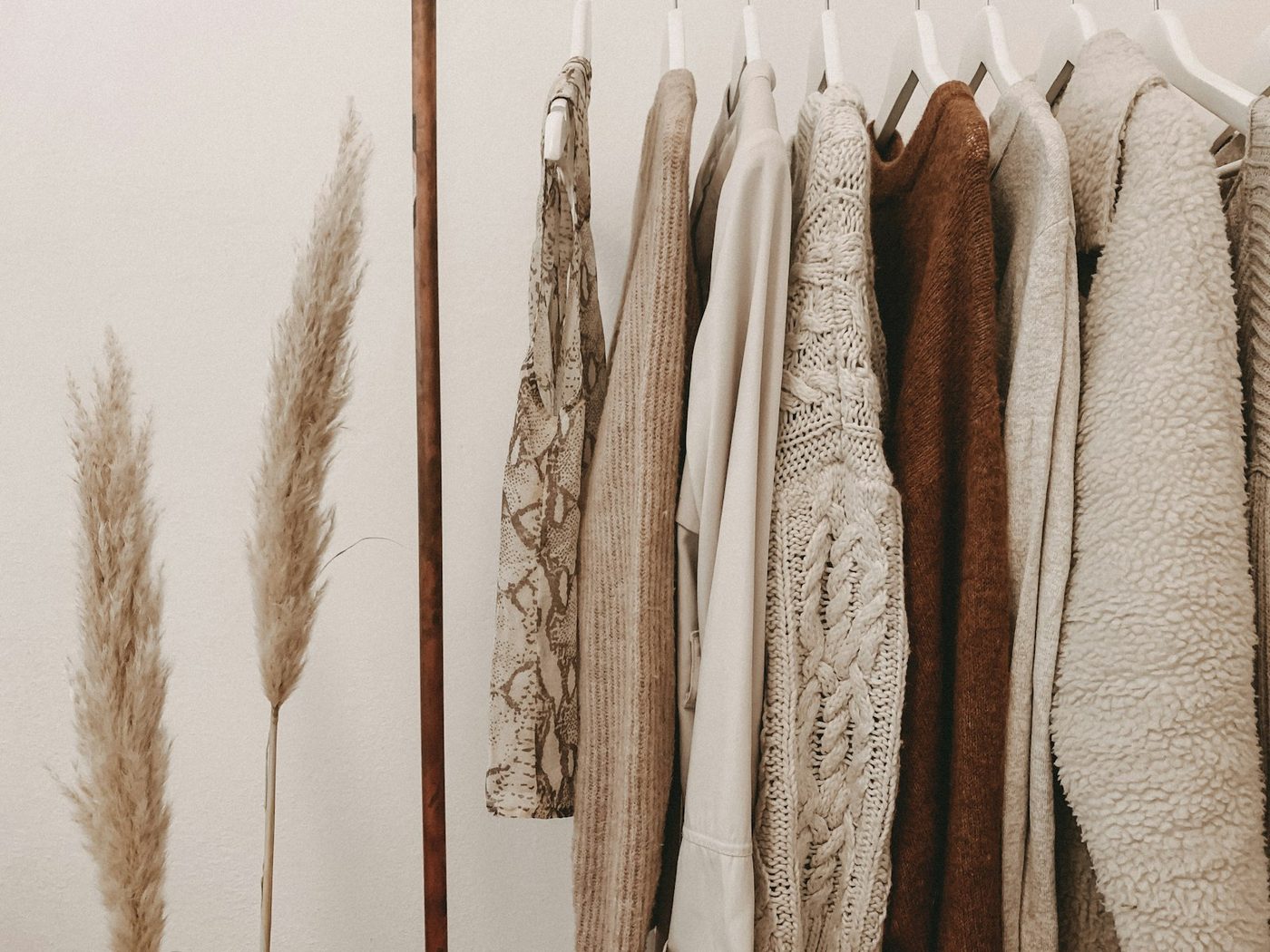 A top drying on a wooden clothes horse
